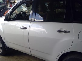 2008 ACURA MDX, WHITE, 3.7L, AWD, AT.  A26249